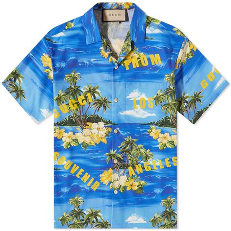 gucci hawaiian shirts